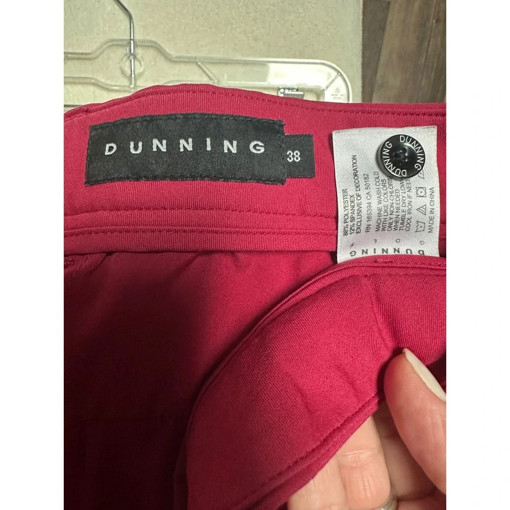 Lot 3 Dunning Mens Golf Shorts Performance Stretch Pink Orange Purple Size 38